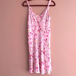 Ann Taylor Loft Petites 4P Pink Floral Dress